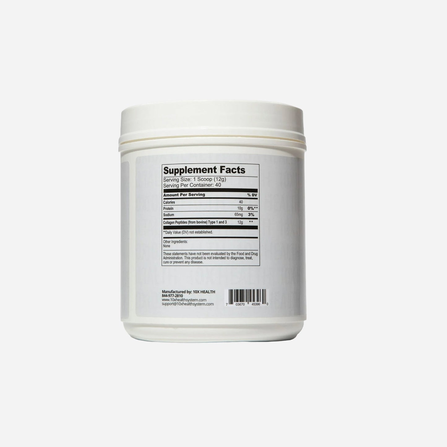 10X Collagen Peptides