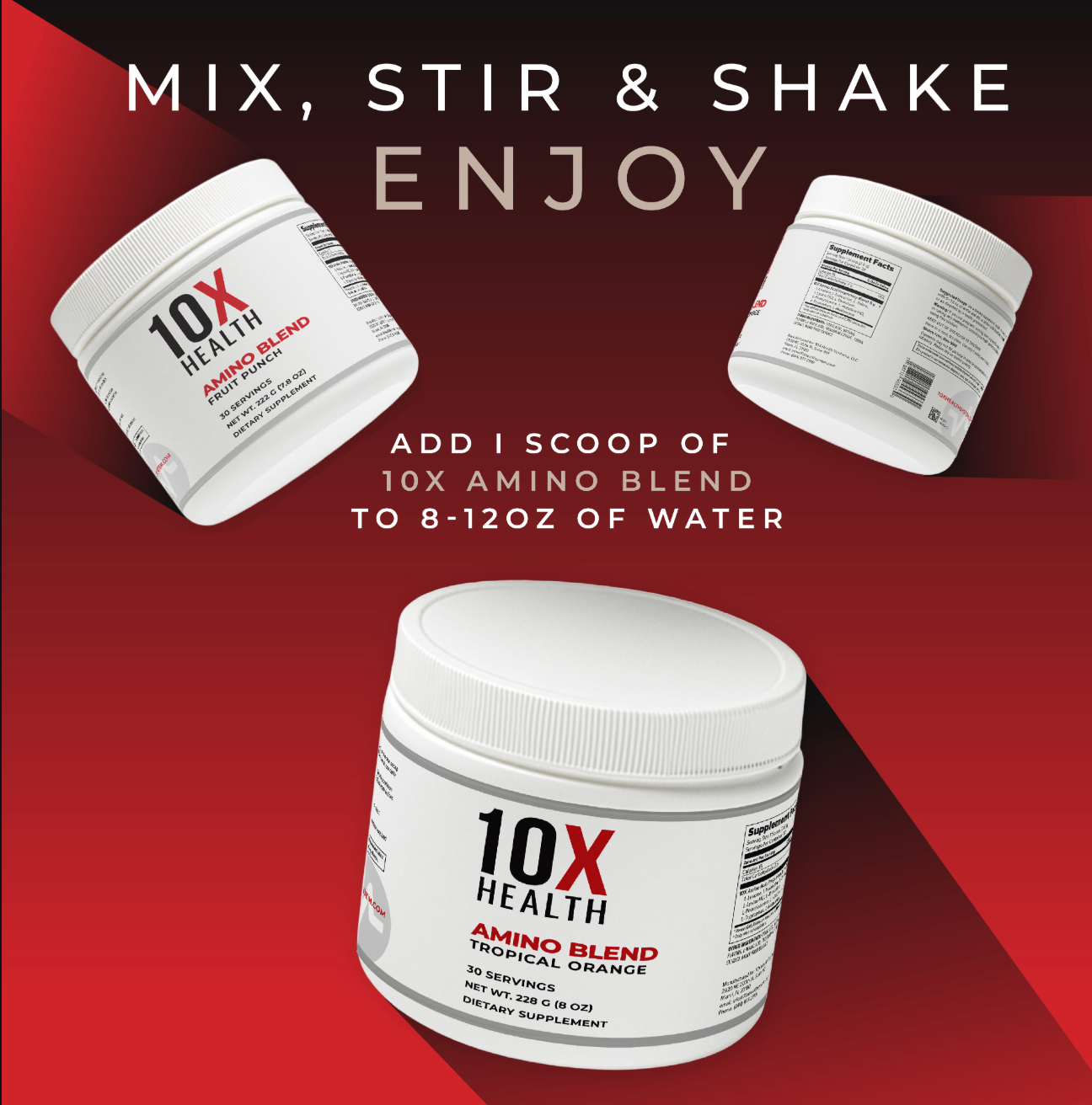 10X Amino Blend - Fruit Punch