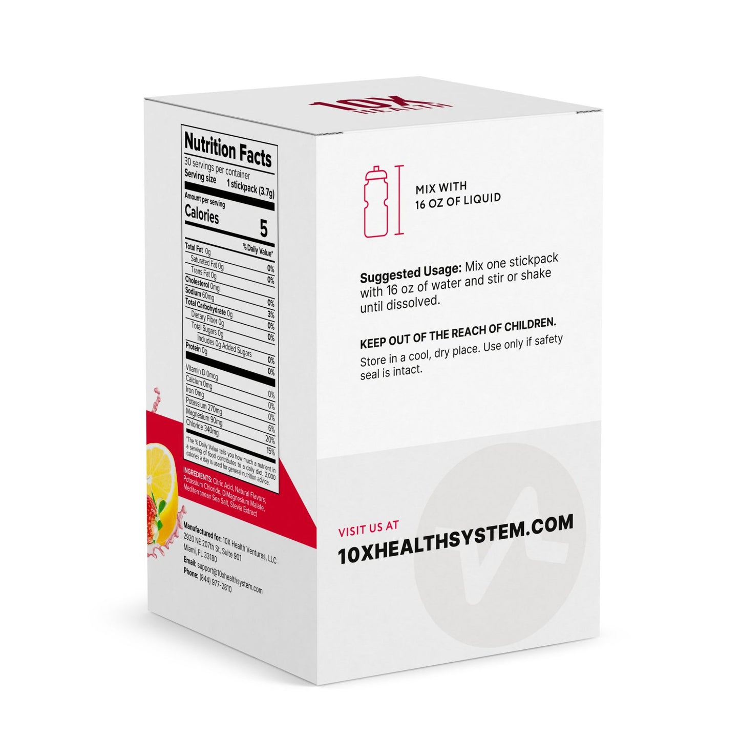 10X Electrolytes - Strawberry Lemonade