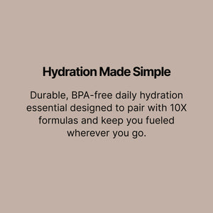10X Health Water Bottle