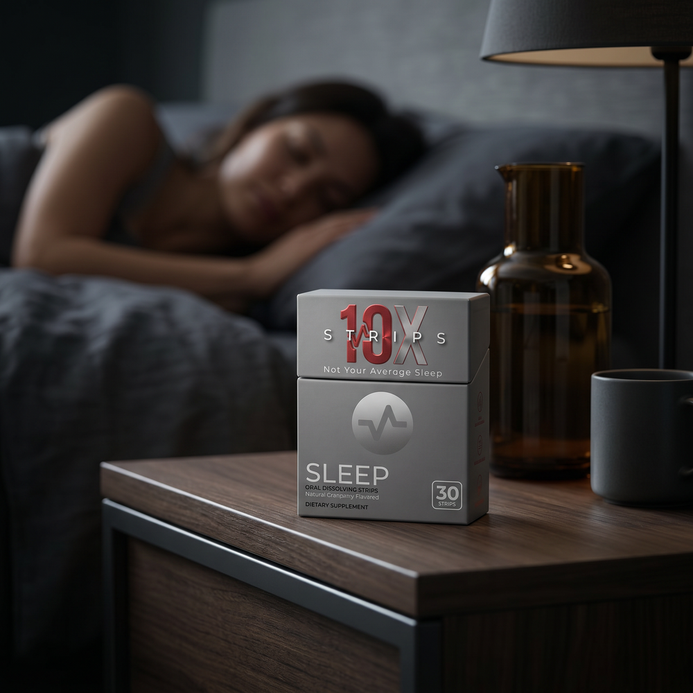 10X Oral Dissolving Strips- Sleep