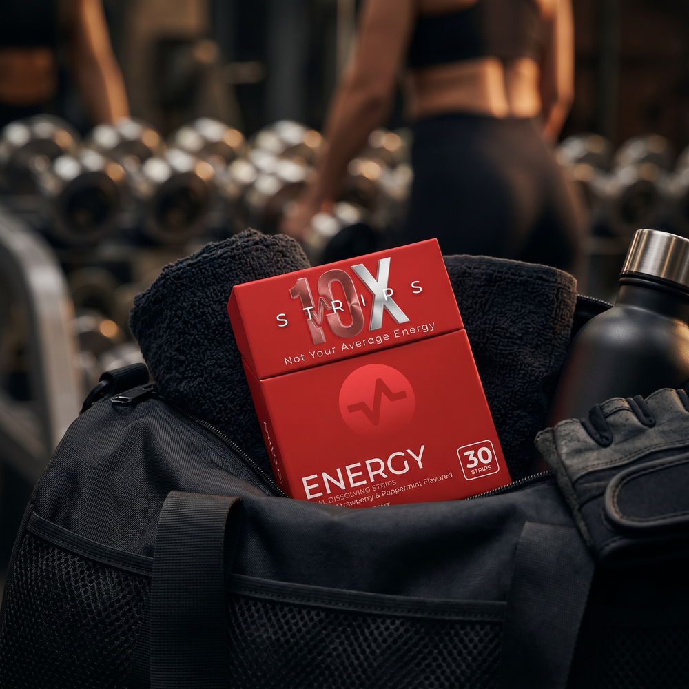 10X Oral Dissolving Strips- Energy