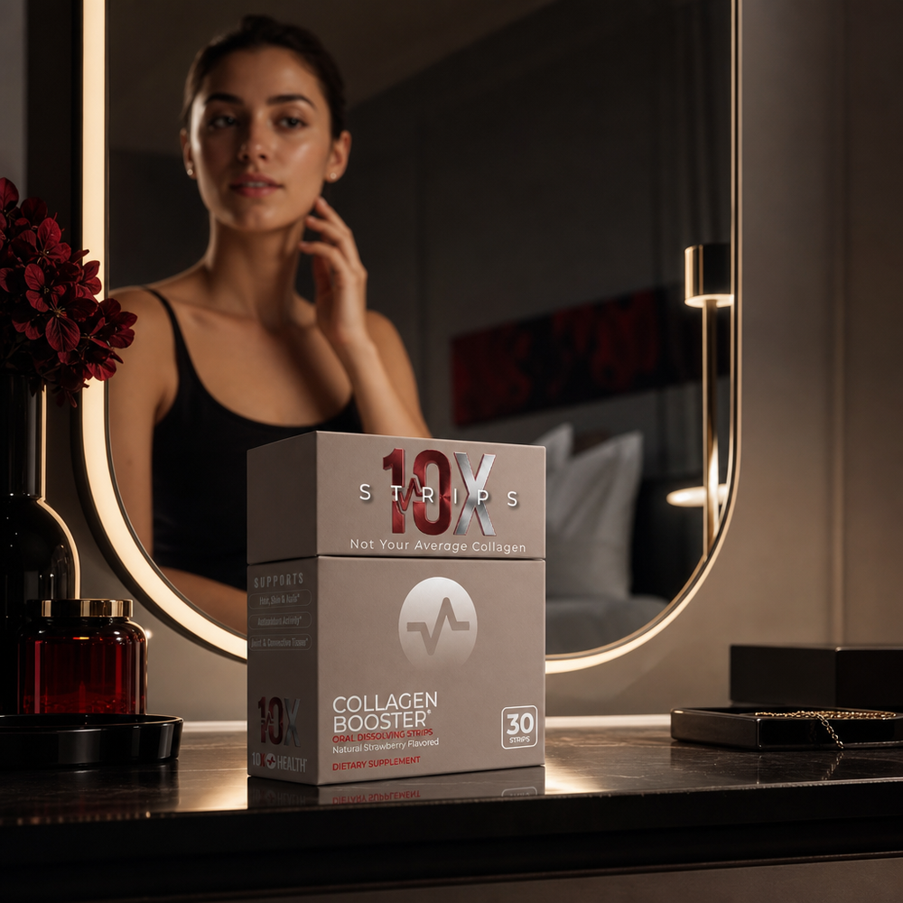 10X Oral Dissolving Strips- Collagen Booster