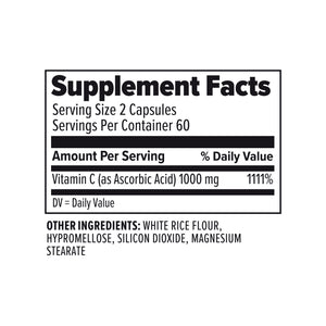 Vitamin C Capsules (60 caps)