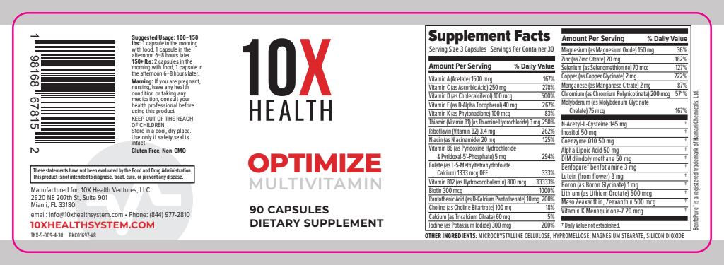 10X Optimize