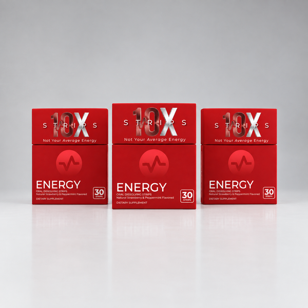 10X Oral Strips Energy Multi-Pack