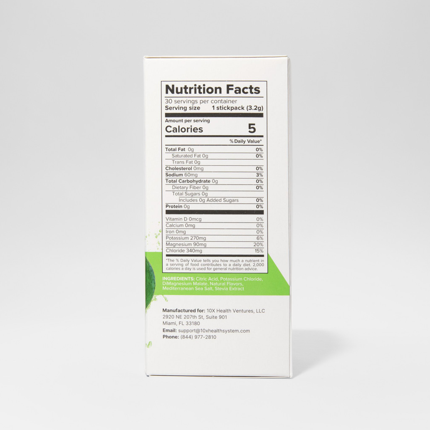 10X Electrolytes - Lemon Lime