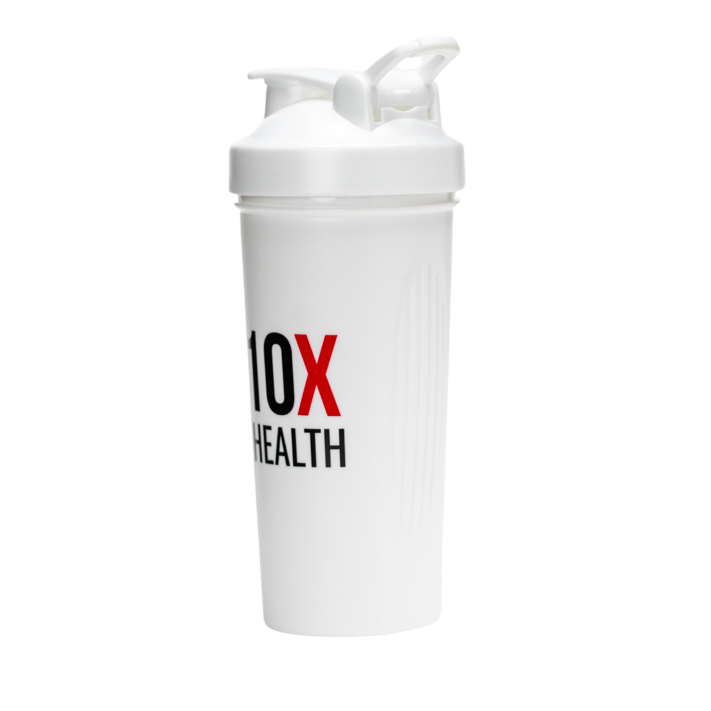 10X Health Shaker Bottle White